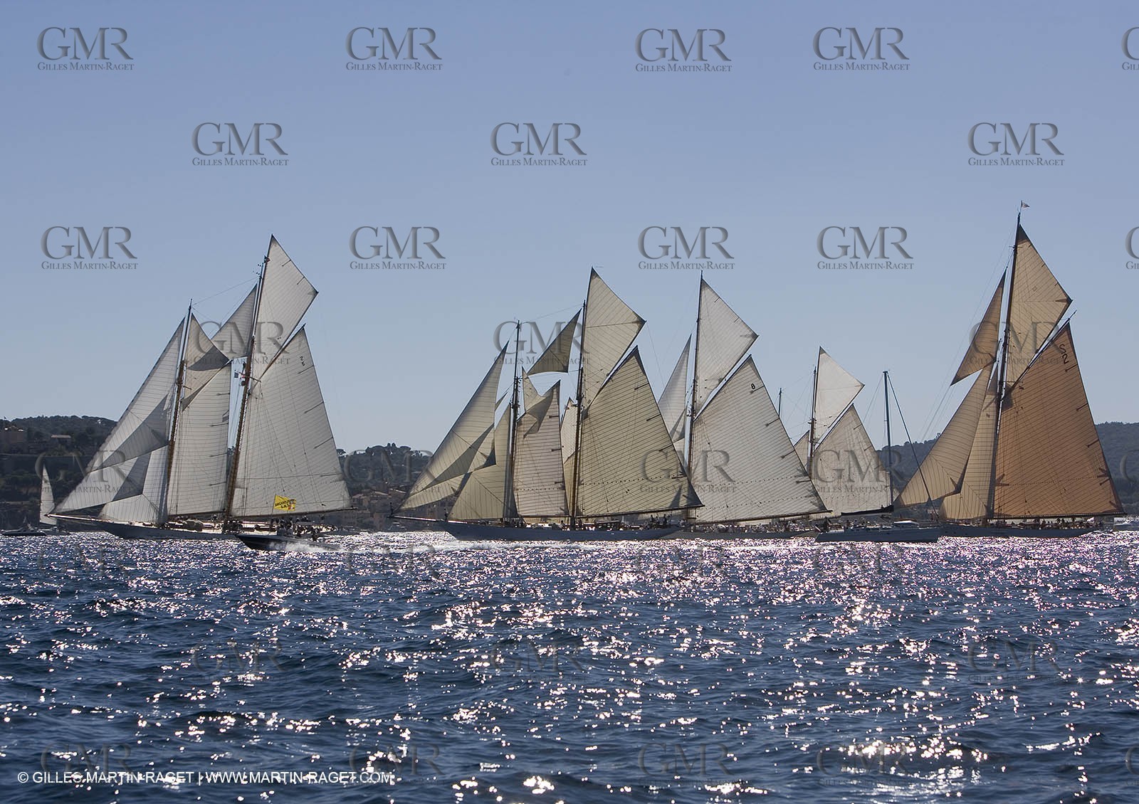 Sailing, Classic yachts, Voiles de Saint-Tropez 2006