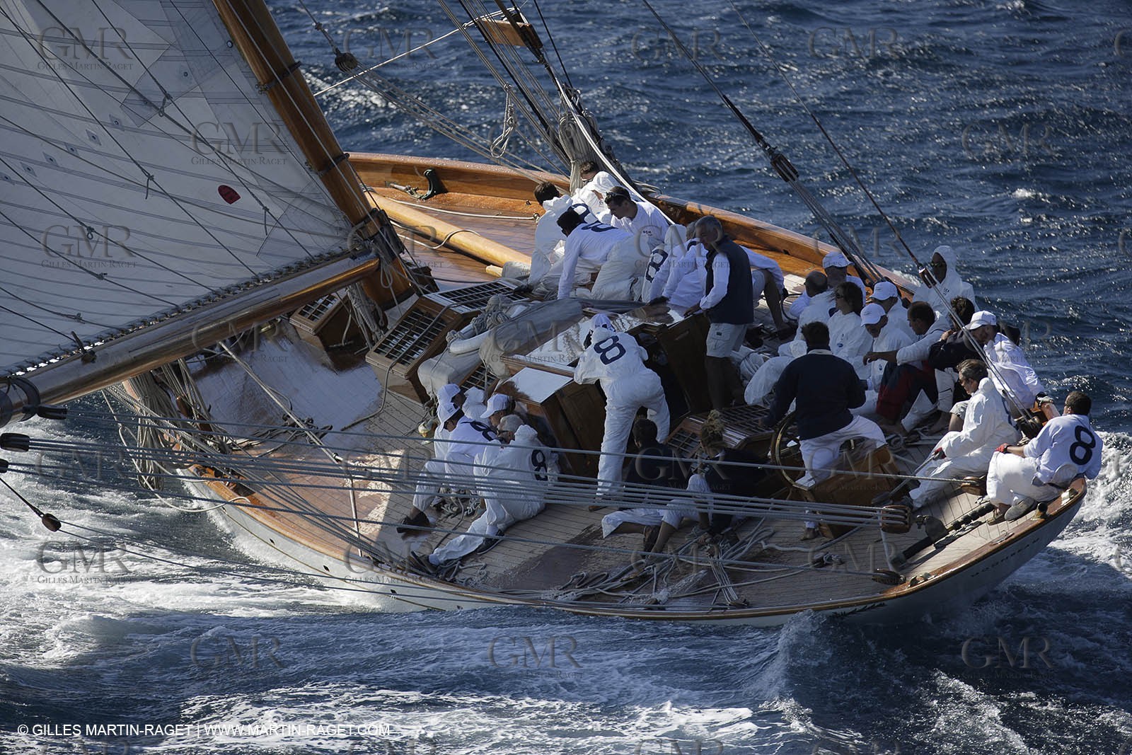 07 10 2006 - Saint Tropez (Fr) - Voiles de Saint Tropez 2006 - Classic Yachts - Moonbeam IV