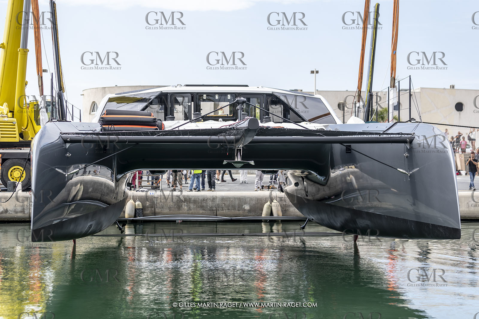 22 07 2020, La Grande Motte (FRA), Gunboat, Gunboat 68 SeaTilt launch