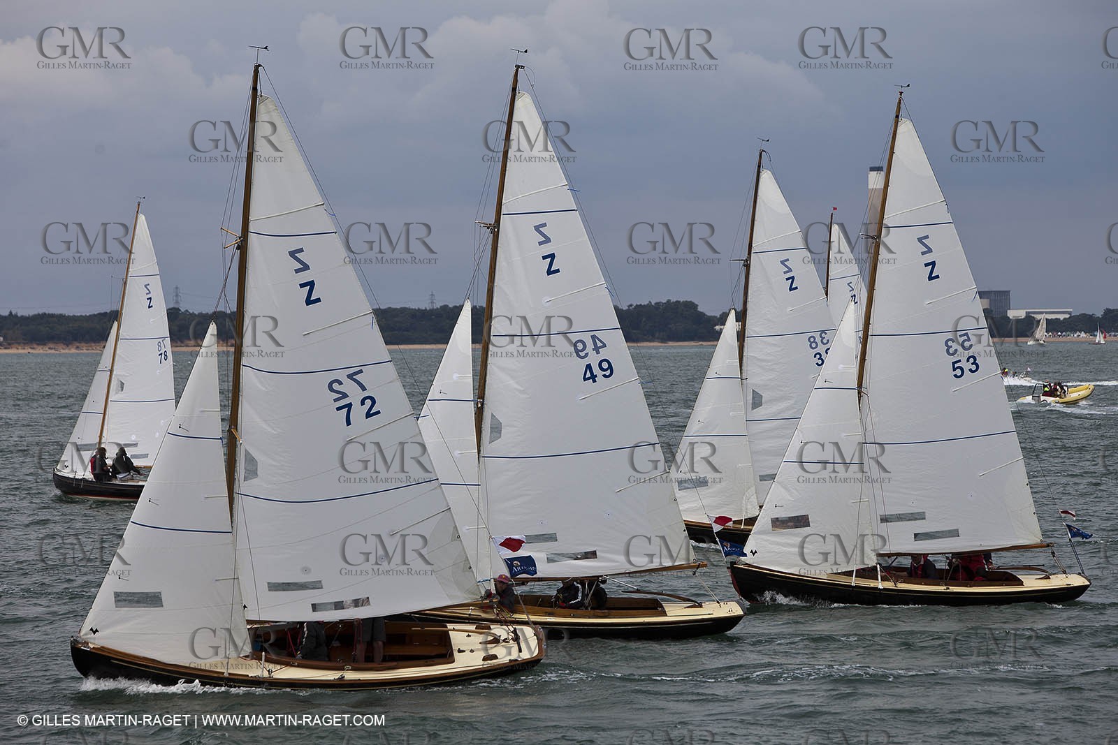 03 08 2010 - Cowes (UK, IOW) - The 1851 Cup -  BMW ORACLE Racing - Day 1.