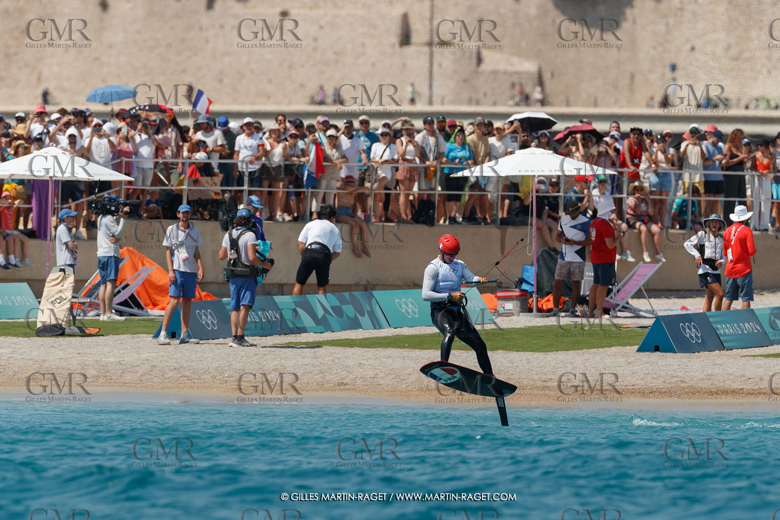 08 08 2024, Marseille (FRA), Paris 2024 Olympic Games, Sailing, Race Day 12