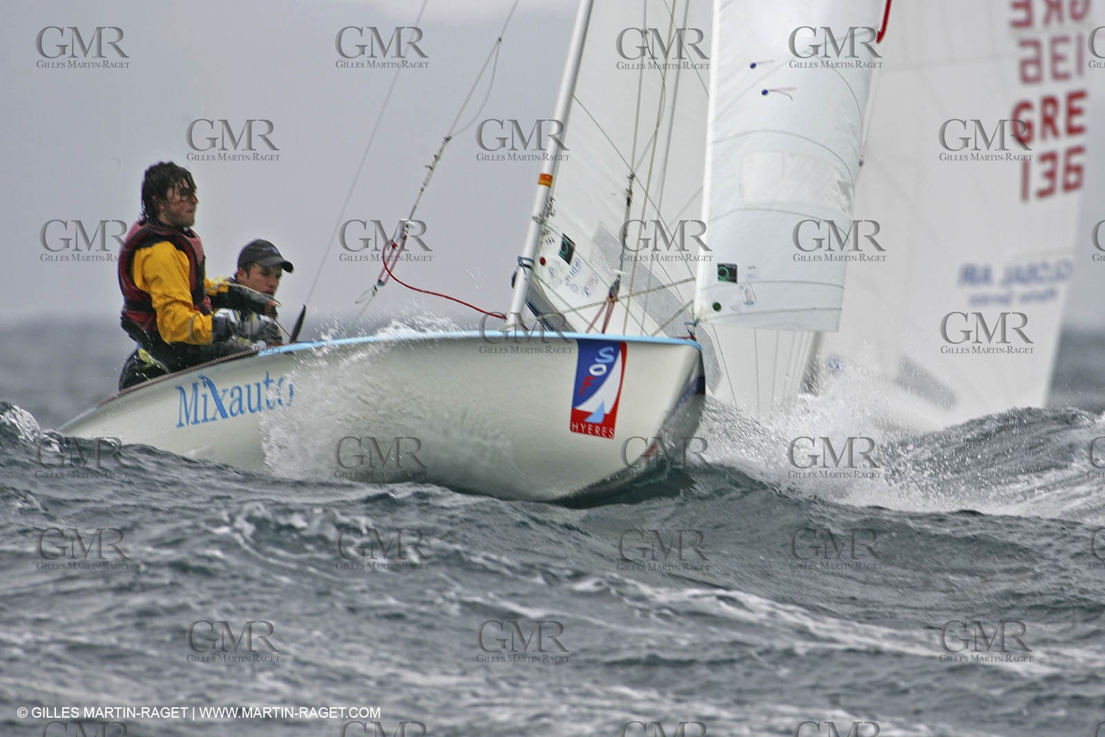 Semaine Olympique Française de Voile 2005 - Jour 1 - 470