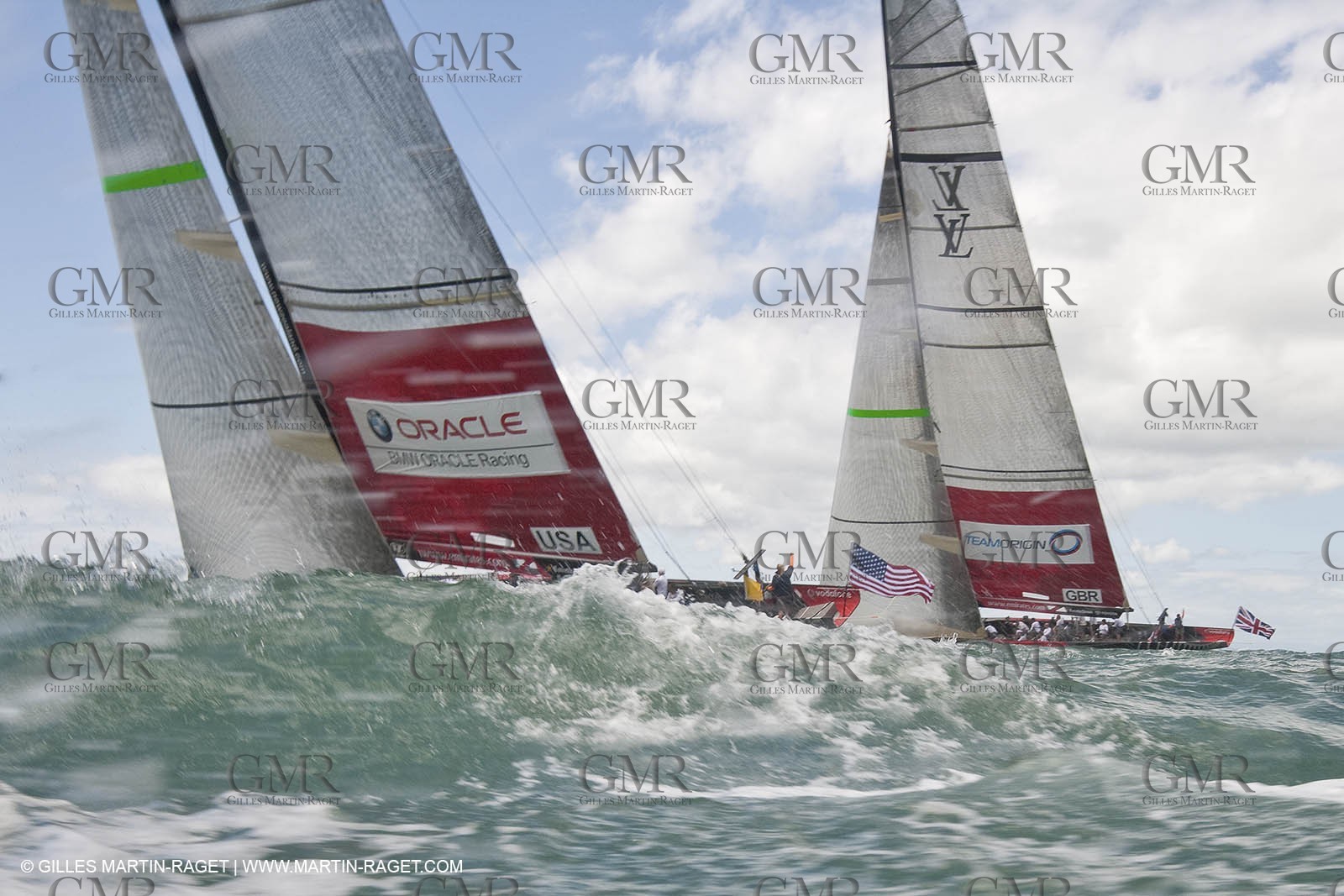06 02 2009 - Auckland (NZL) -  Louis Vuitton Pacific Series -  Racing Day 6 - Round Robin 2