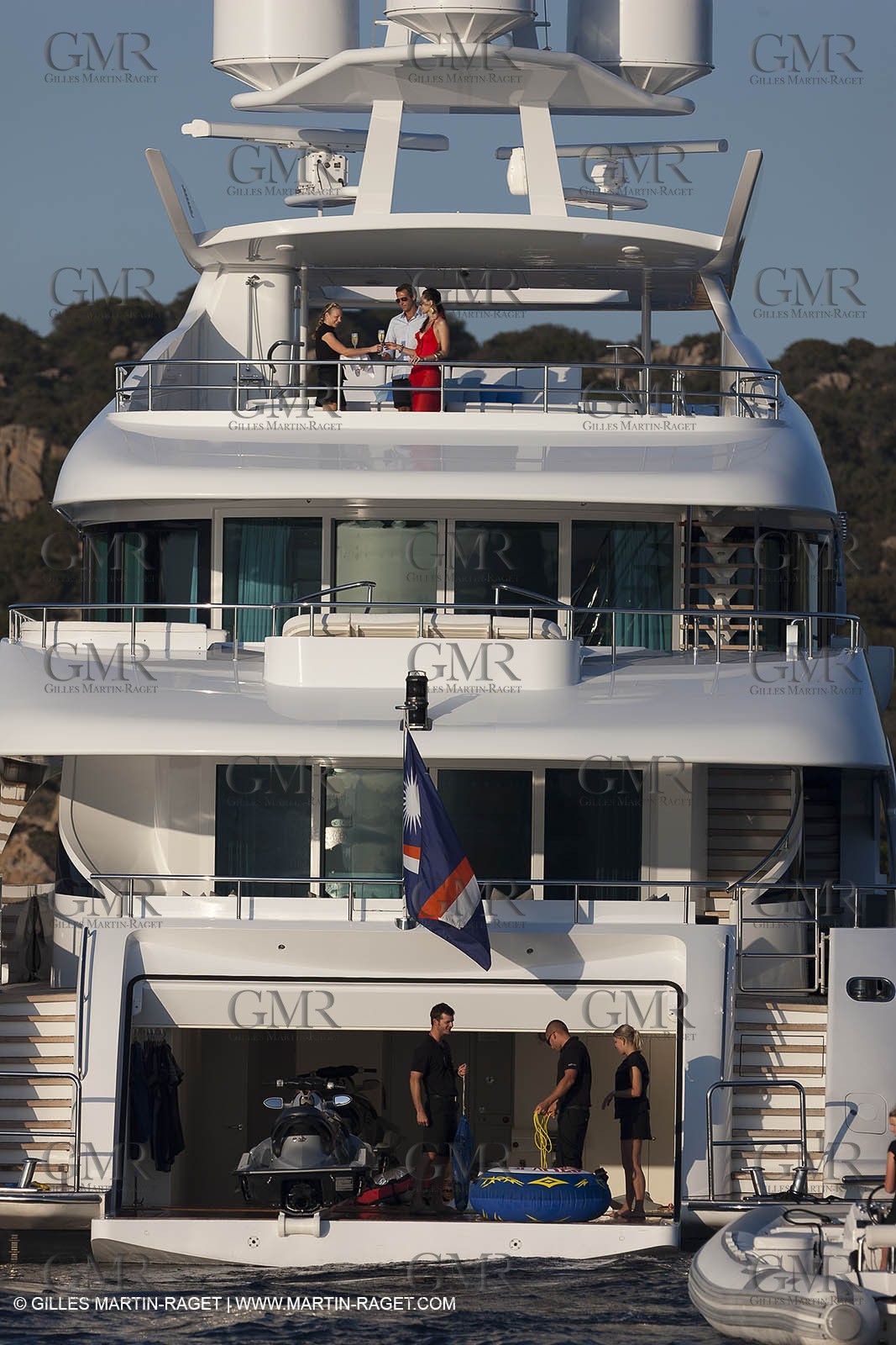 18 08 2011 - La Maddalena (ITA, Sardinia) - Motor yacht Inception