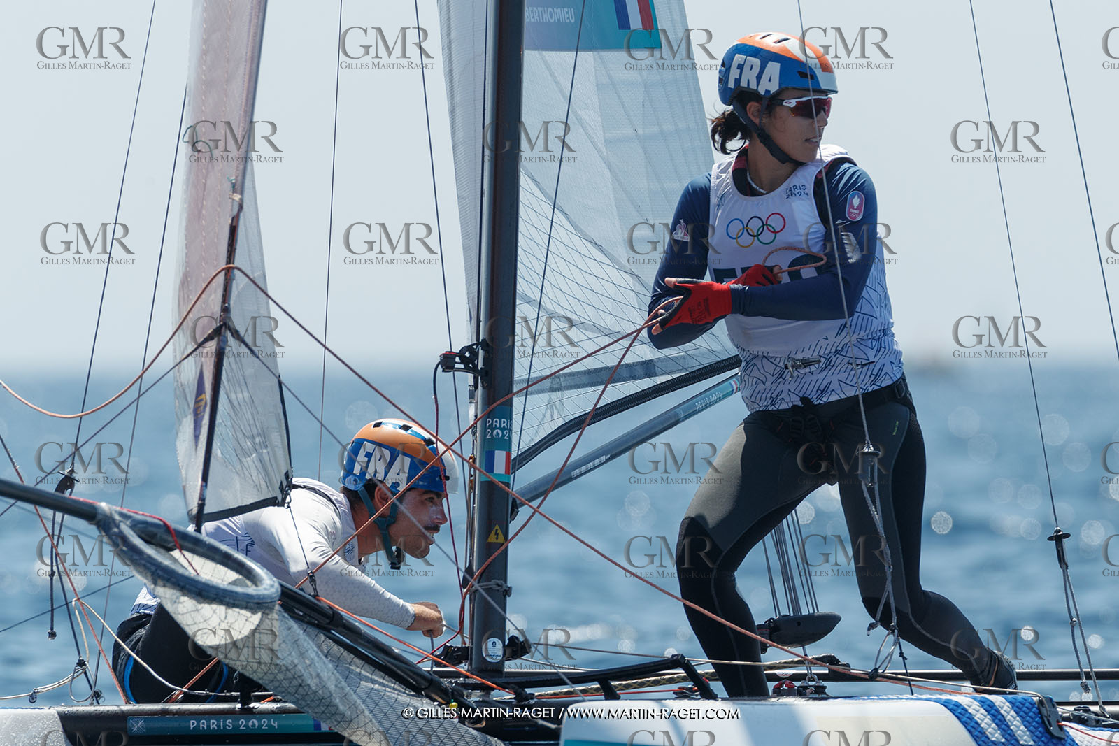 05 08 2024, Marseille (FRA), Paris 2024 Olympic Games, Sailing, Race Day 8