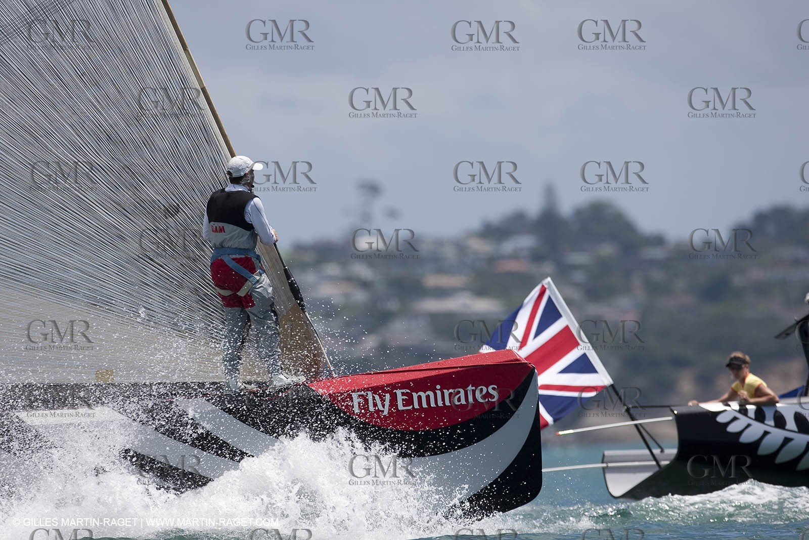 29 01 2009 - Auckland (NZL) -  Louis Vuitton Pacific Series - BMW ORACLE Racing - Training