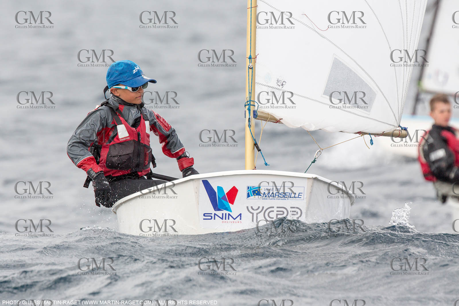 15 04 2016, Marseille (FRA,13), SNIM Dériveurs, Coupe Internationale de Printemps Optimist, Final Day