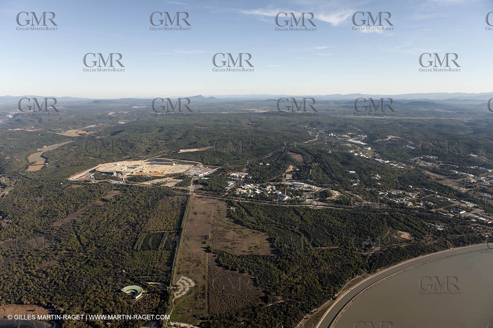 29 10 2012 - Val de Durance (FRA, 84) - ITER project under work