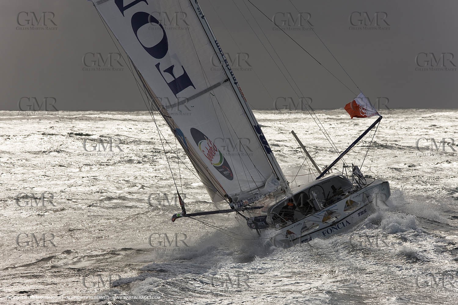 02 10 2008 - Lorient (FRA,56) - Vendée Globe 2008 - Foncia - Michel Desjoyeaux
