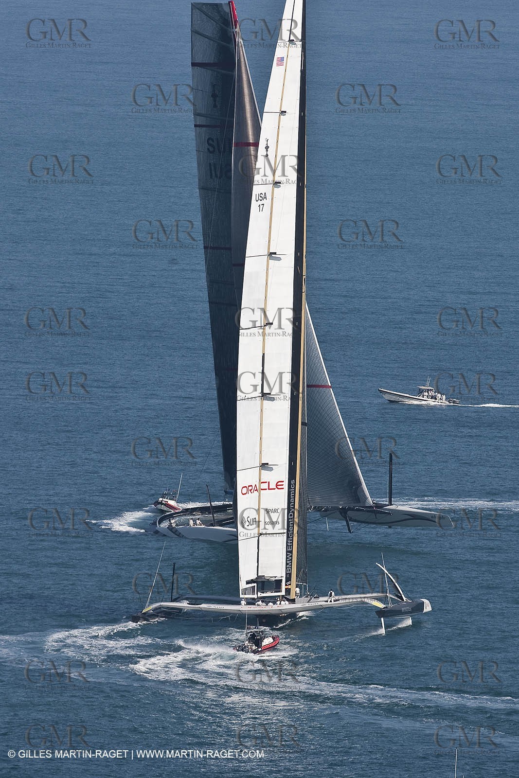 11 02 2010 - Valencia (ESP) - 33rd America's Cup - BMW ORACLE Racing - Day off 2