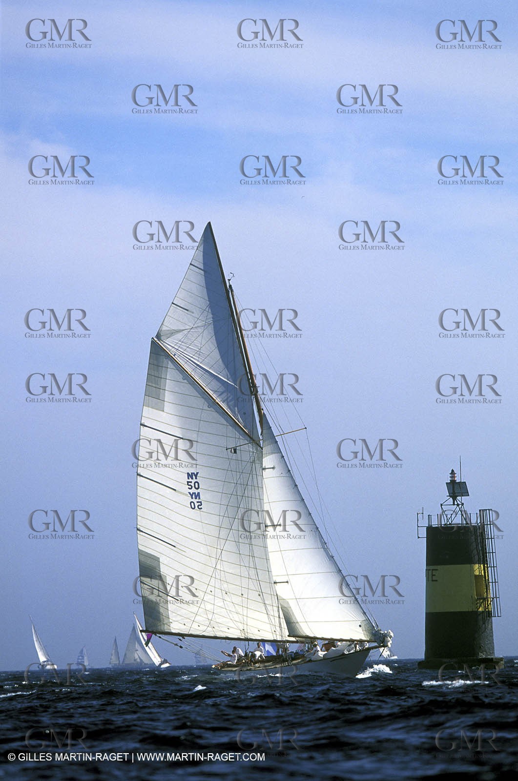 Sailing, Classic yachts, Voiles de Saint-Tropez 2003