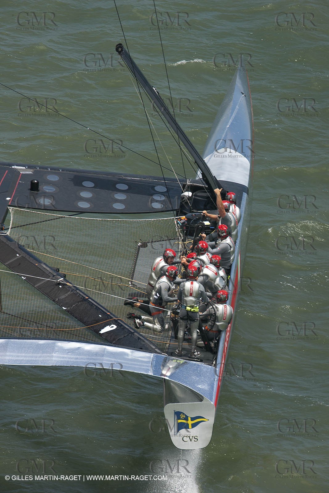 10 07 2013 - San Francisco (USA,CA) - 34th America's Cup - Louis Vuitton Cup - Round Robin - Race Day 3 - Luna Rossa Vs Artemis (DNS)