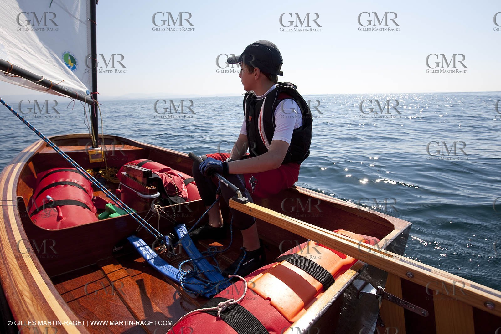 24 05 2010 - Hyères (FRA,83) - wooden optimist