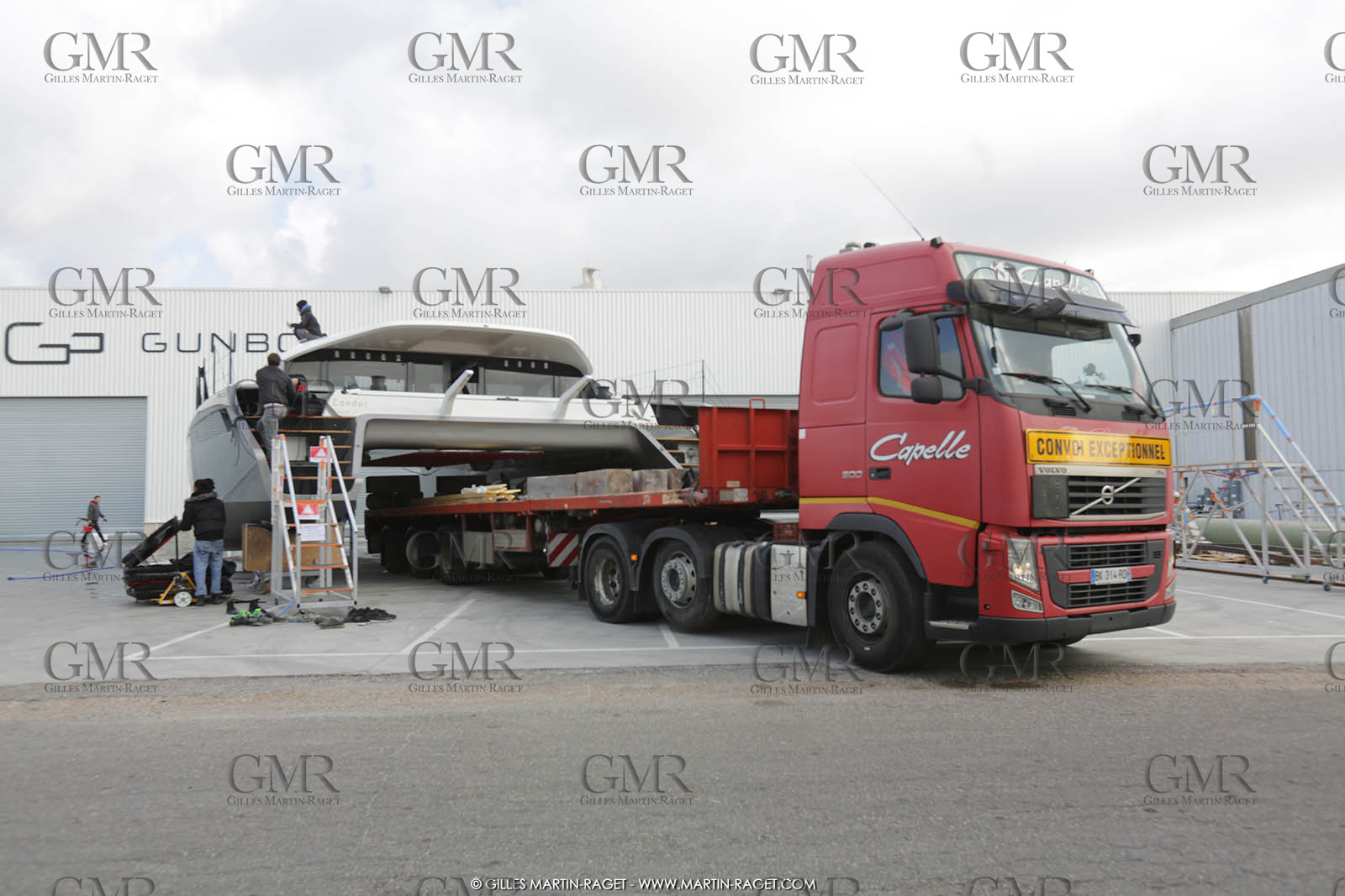 17 01 2018, La Grande Motte (FRA), Gunboat 68  1 launch