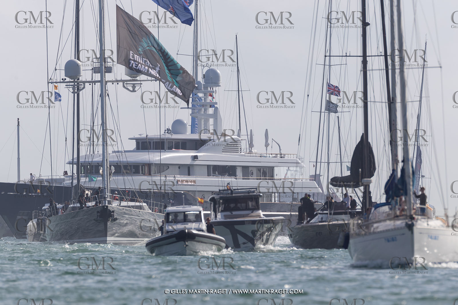 13 10 2024, Barcelona (ESP), Louis Vuitton 37th America's Cup, Final Match, Race Day 2