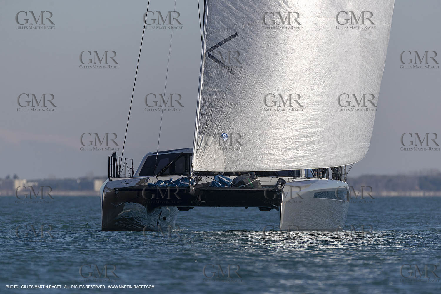 05 02 2019, La Grande Motte (FRA,34), Gunboat 68 sail testing  2
