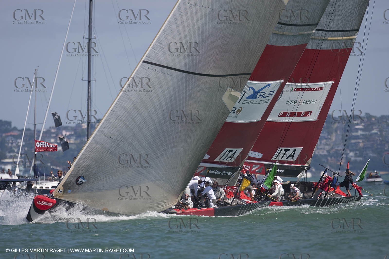 08 02 2009 - Auckland (NZL) - Louis Vuitton Pacific Series - Racing Day 8 - Round Robin 2