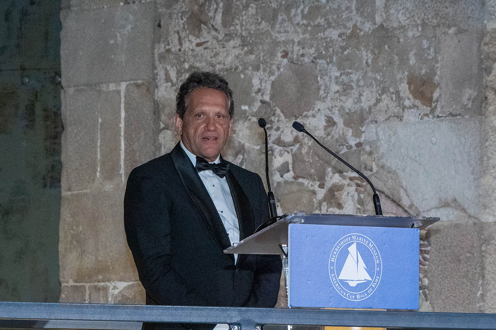 14 10 2024, Barcelona (ESP), Louis Vuitton 37th America's Cup, Final Match, Race Day 3, Hall Of Fame induction ceremony, Juan Vila