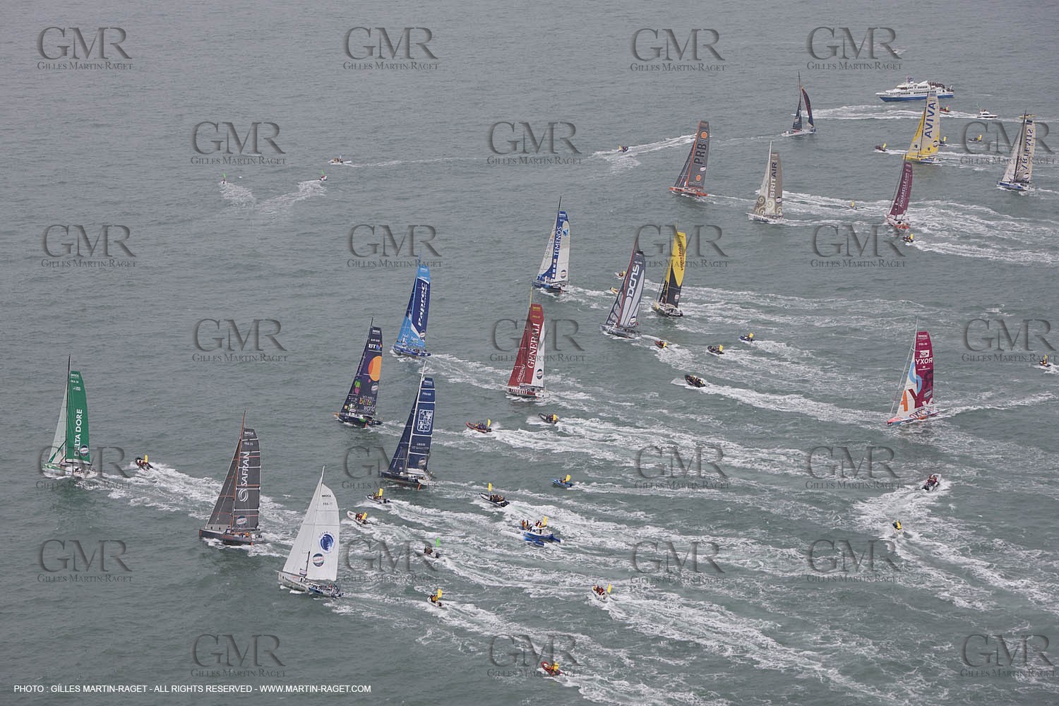 09 11 2008 - Les Sables d'Olonne (FRA,85) - Vendée Globe 2008 - Start