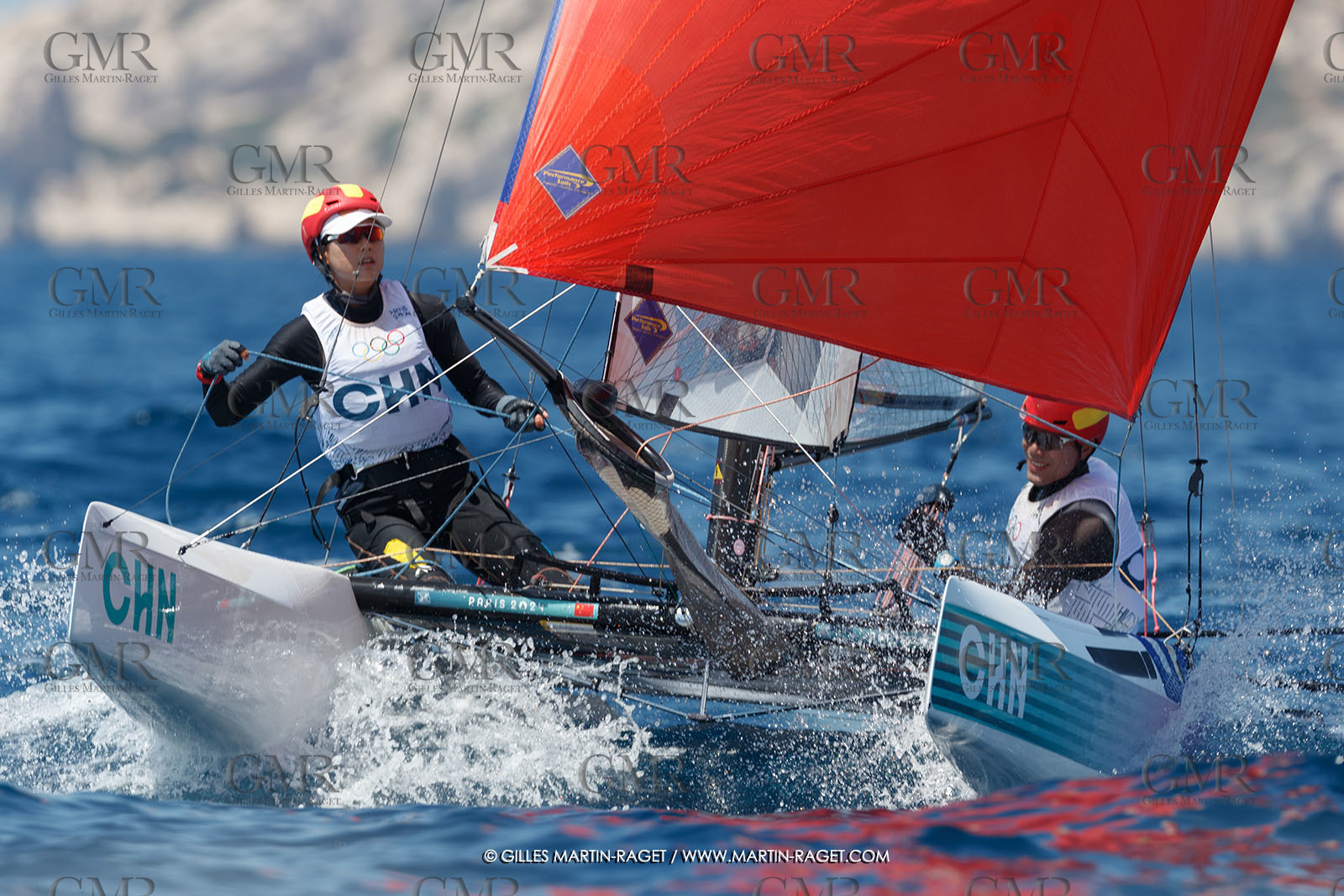 05 08 2024, Marseille (FRA), Paris 2024 Olympic Games, Sailing, Race Day 8
