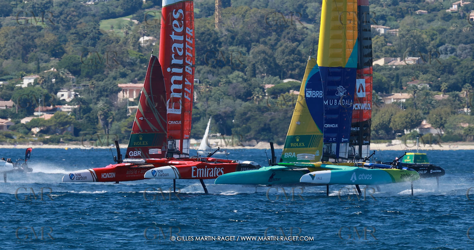 10 09 2025, Saint-Tropez,(FRA), Rockwool SailGP France Saint-Tropez, Race Day 1