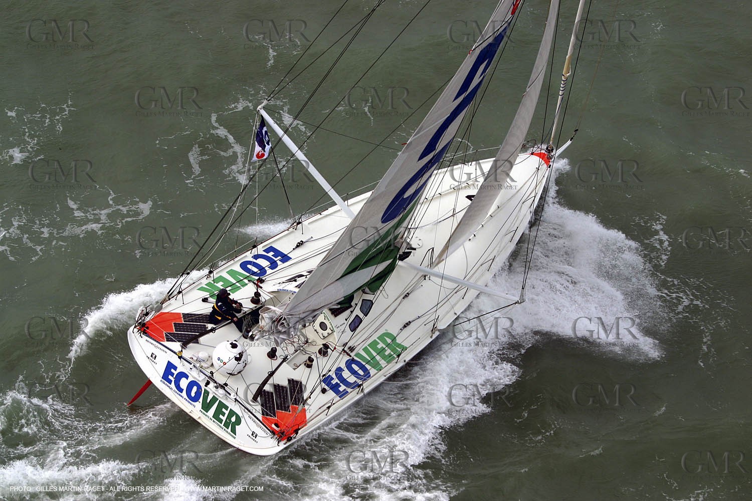 - Mike Golding - Ecover -  Classe Imoca - Route du Rhum 2002