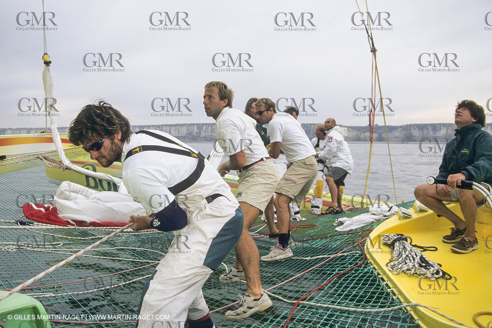Yacht Racing, Multihull, ORMA 60, Jean Le Cam, Bonduelle