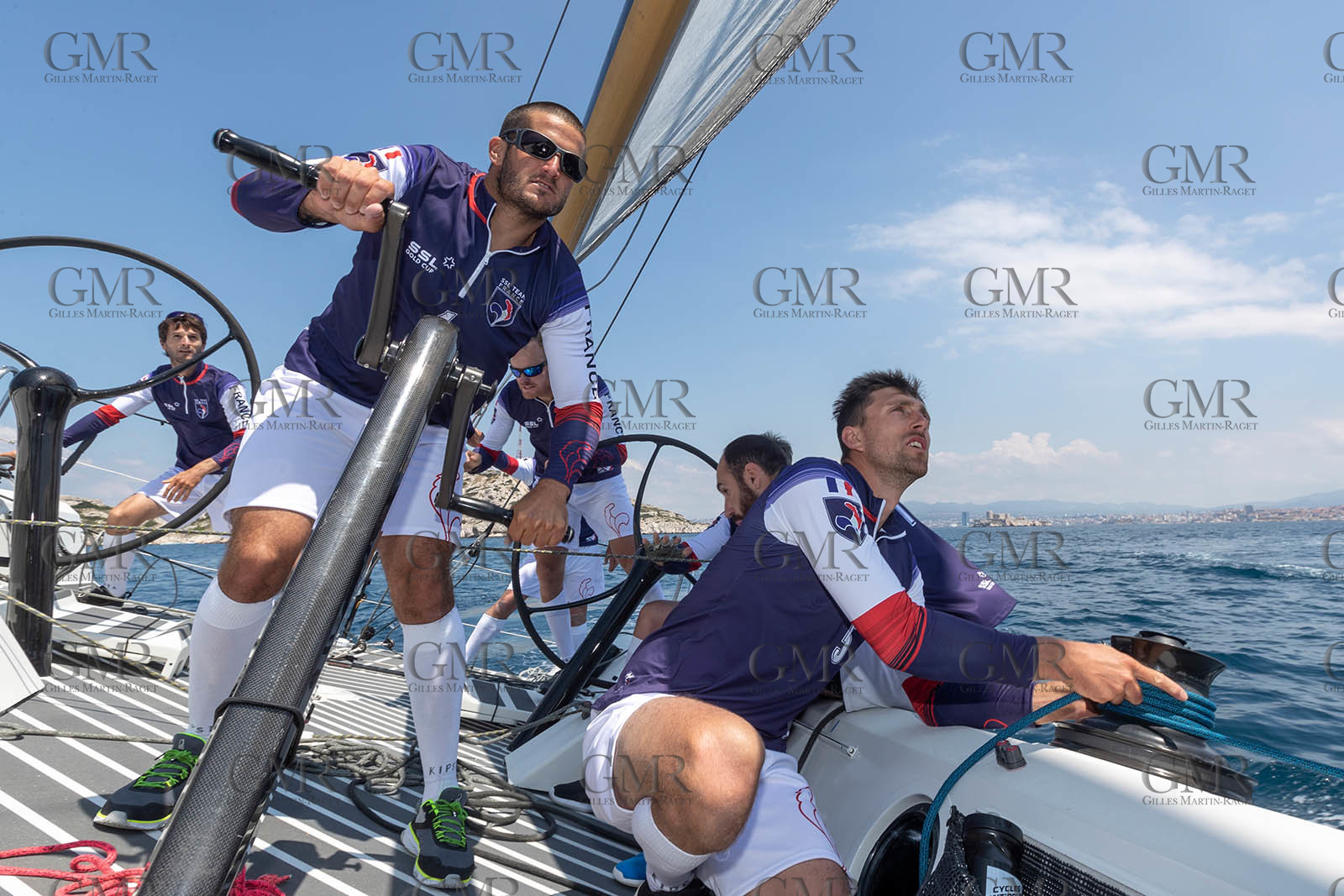 07 06 2021, Marseille (FRA,13), SSL Team France, Entraînement à bord de Tonerre de Glenn