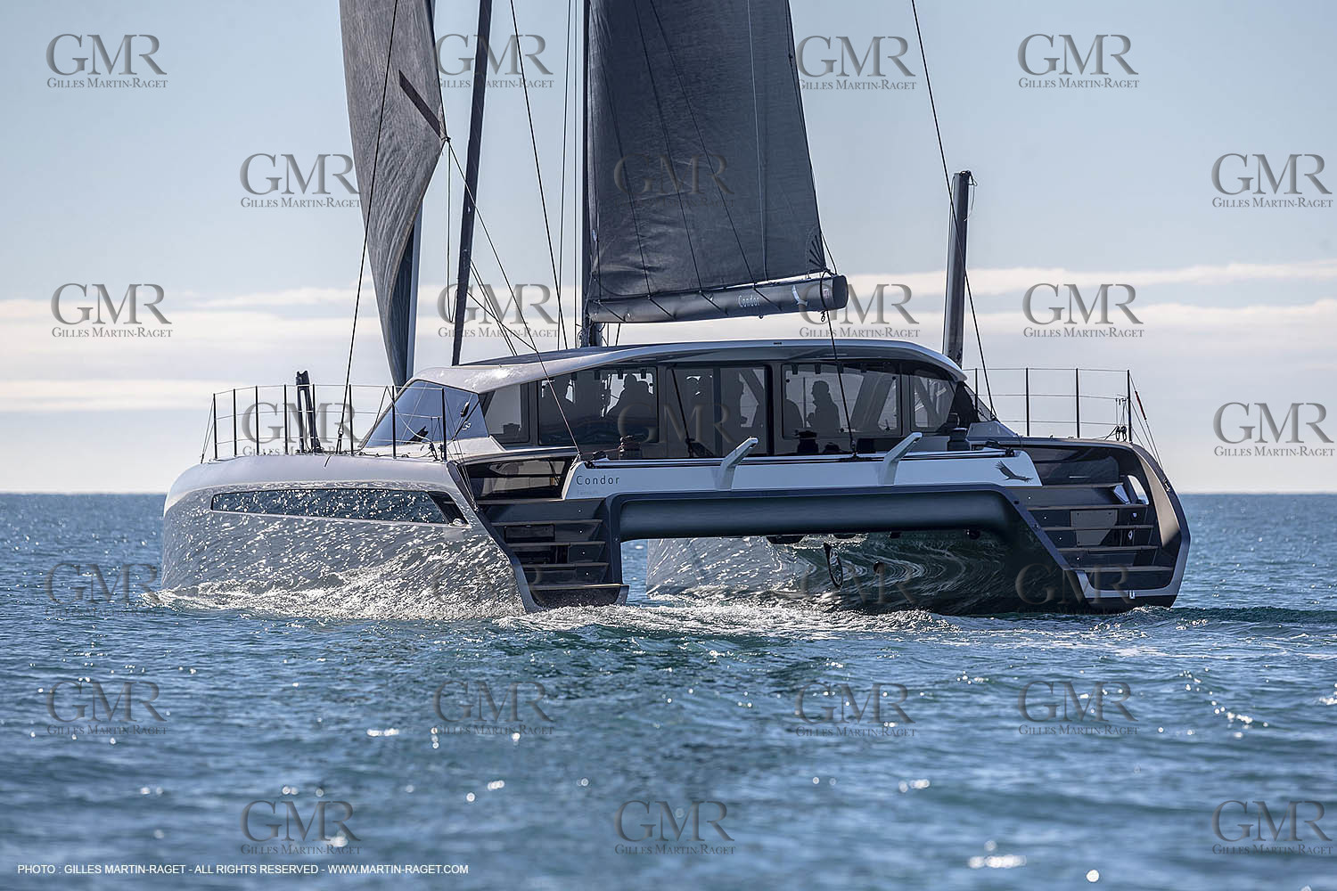 05 02 2019, La Grande Motte (FRA,34), Gunboat 68 sail testing  2