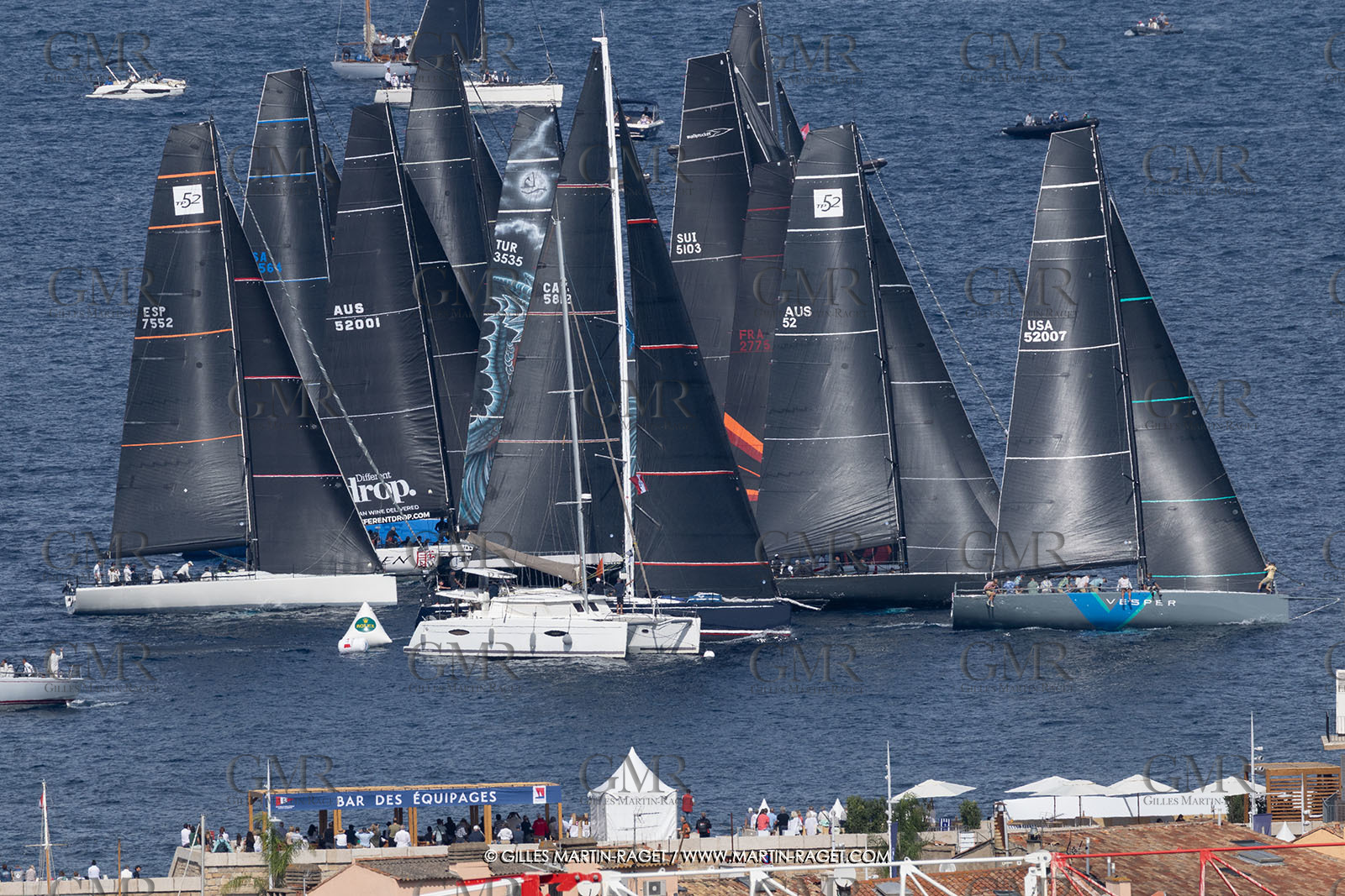 03 10 2025, Saint-Tropez (FRA), LEs VOiles de Saint-Tropez 2025, Race Day 5