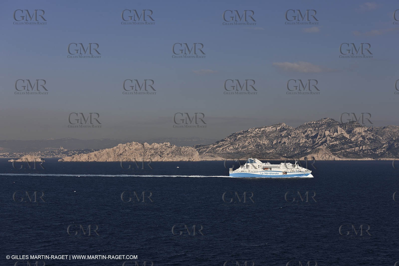 14 01 2012 - Marseille (FRA,13) - La Meridionale shipping company - the Piana off Marseille and the Calanques