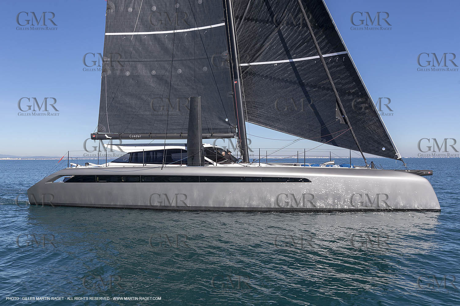 05 02 2019, La Grande Motte (FRA,34), Gunboat 68 sail testing  2