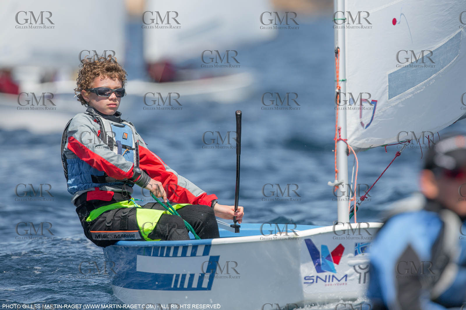 14 04 2016, Marseille (FRA,13), SNIM Dériveurs, Coupe Internationale de Printemps Optimist, Day 4