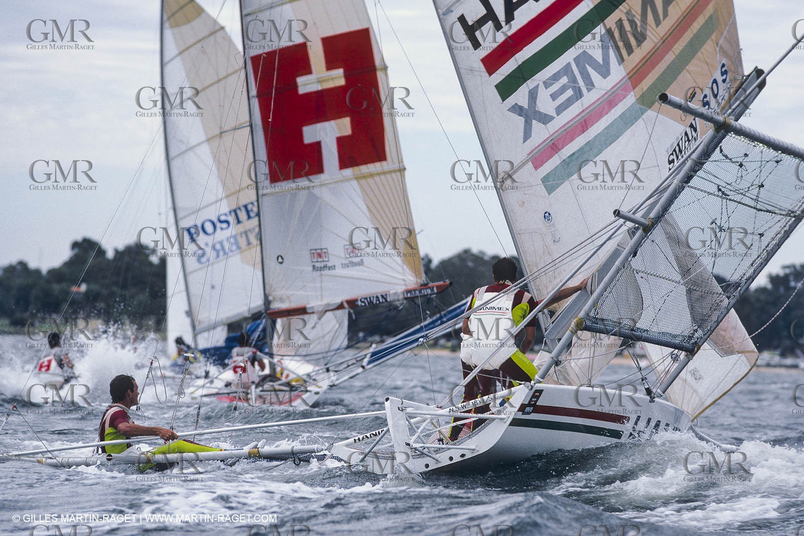 Sailing, dinghies, 18 ft skiffs