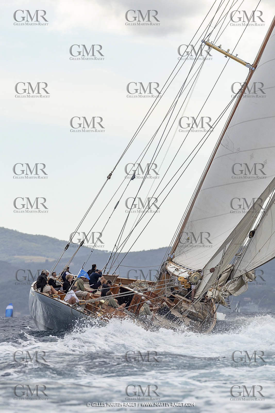 25 09 2022, Saint-Tropez (FRA, 83), Les Voiles de Saint-Tropez 2022, Arrivée des bateaux et de la Coupe d'Automne du Yacht Club de France
