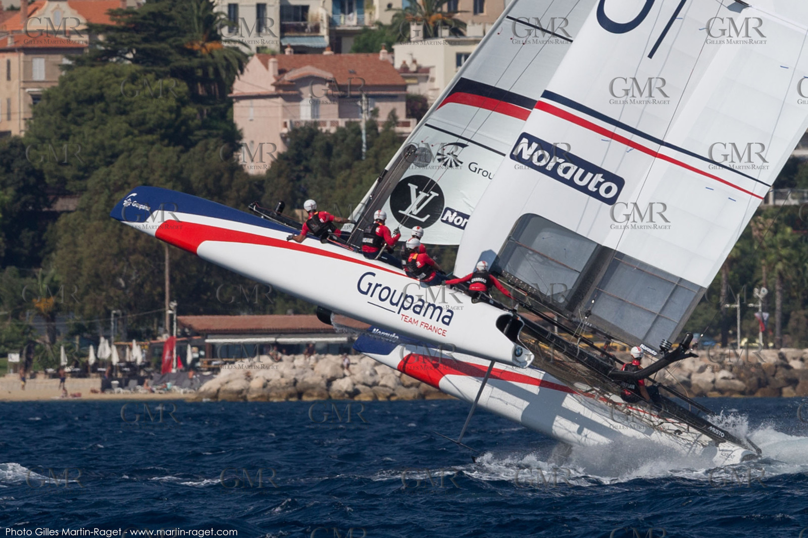 08 09 2016, Toulon (FRA, 83), Louis Vuitton America's Cup Series Toulon, open training