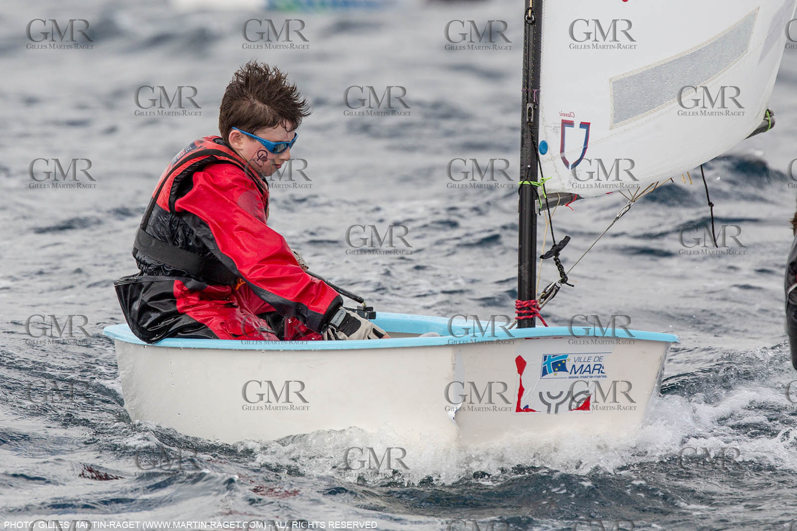 15 04 2016, Marseille (FRA,13), SNIM Dériveurs, Coupe Internationale de Printemps Optimist, Final Day