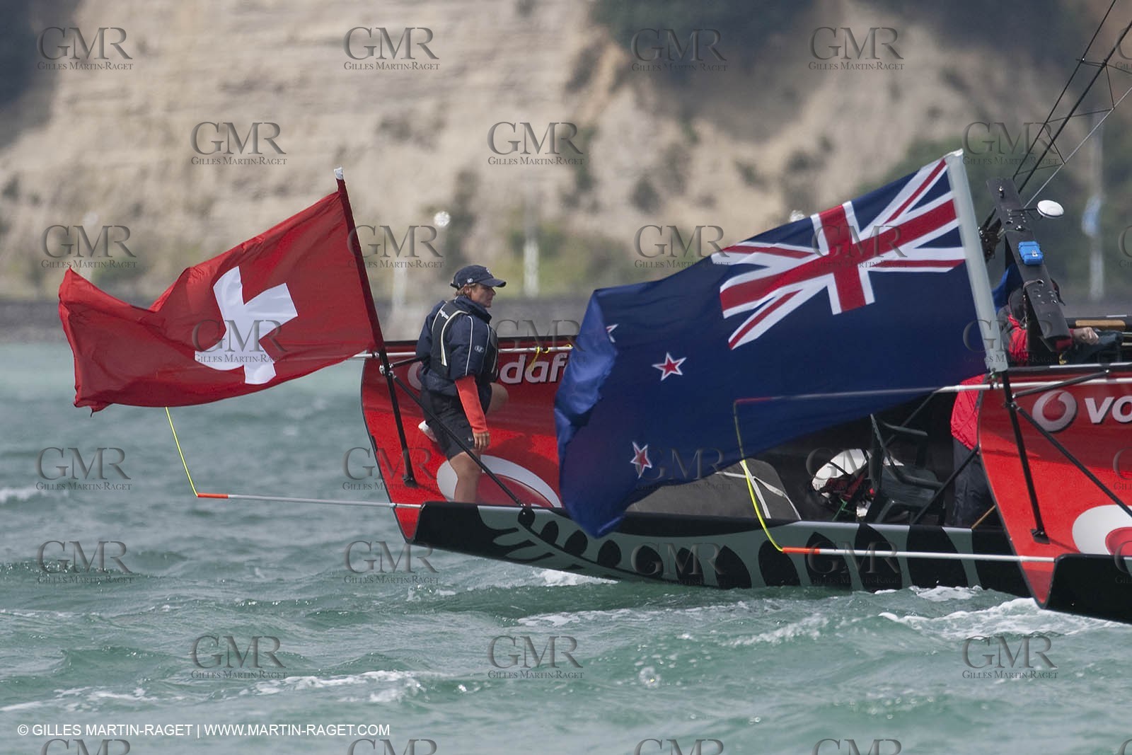 12 02 2009 - Auckland (NZL) -  Louis Vuitton Pacific Series -  Racing Day 12 - Challenger final