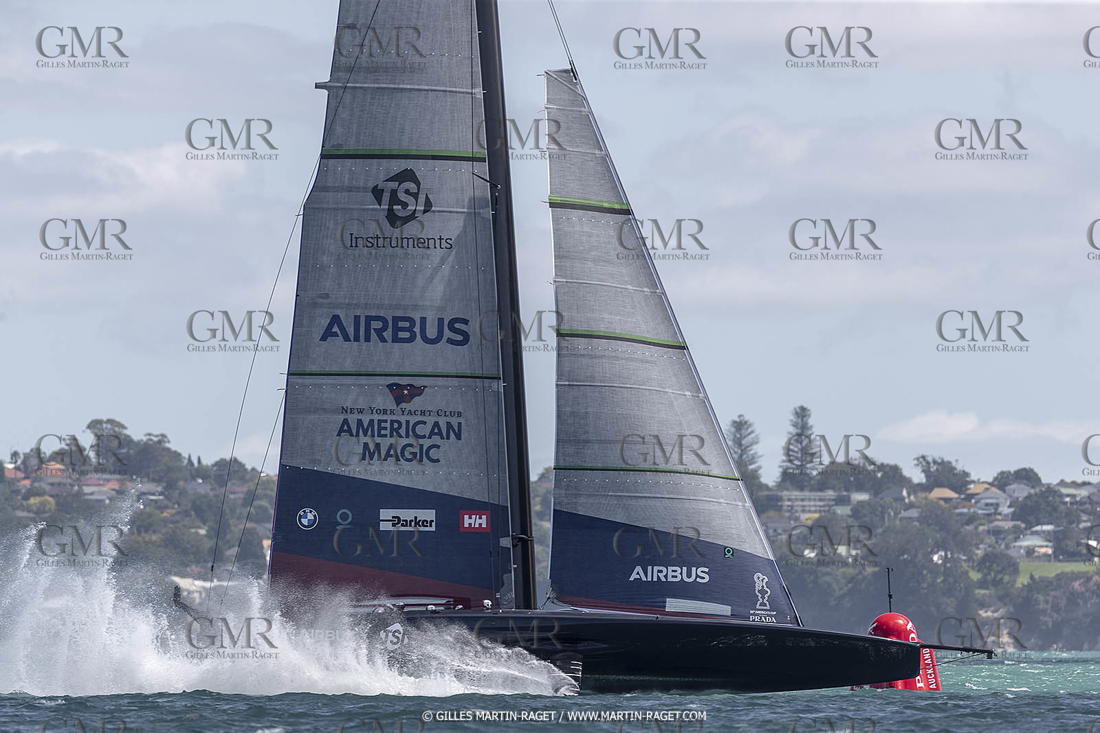 11 01 2021, Auckland (NZL), 36th America's Cup, Practice Racing