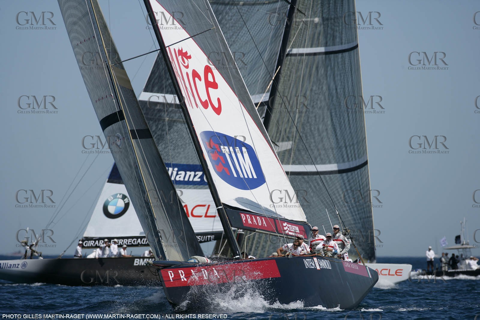 14 05 2007-Valencia (Spain)- 32nd America's Cup - Louis Vuitton Cup - Semi-final - Day 1 - BMW ORACLE racing
