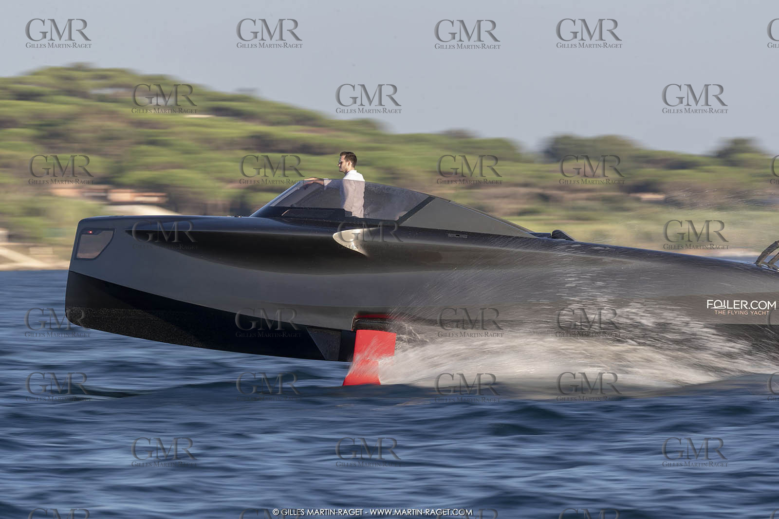 09 08 2018, Saint-Tropez (FRA,83), Foiler, the Flying Yacht by Enata