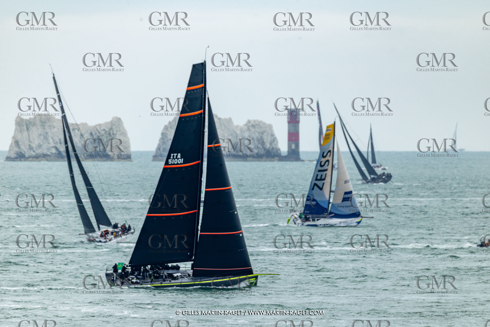 26 07 2025, Cowes (UK, IOW), Admiral's Cup 2025, Rolex Fastnet Race start,