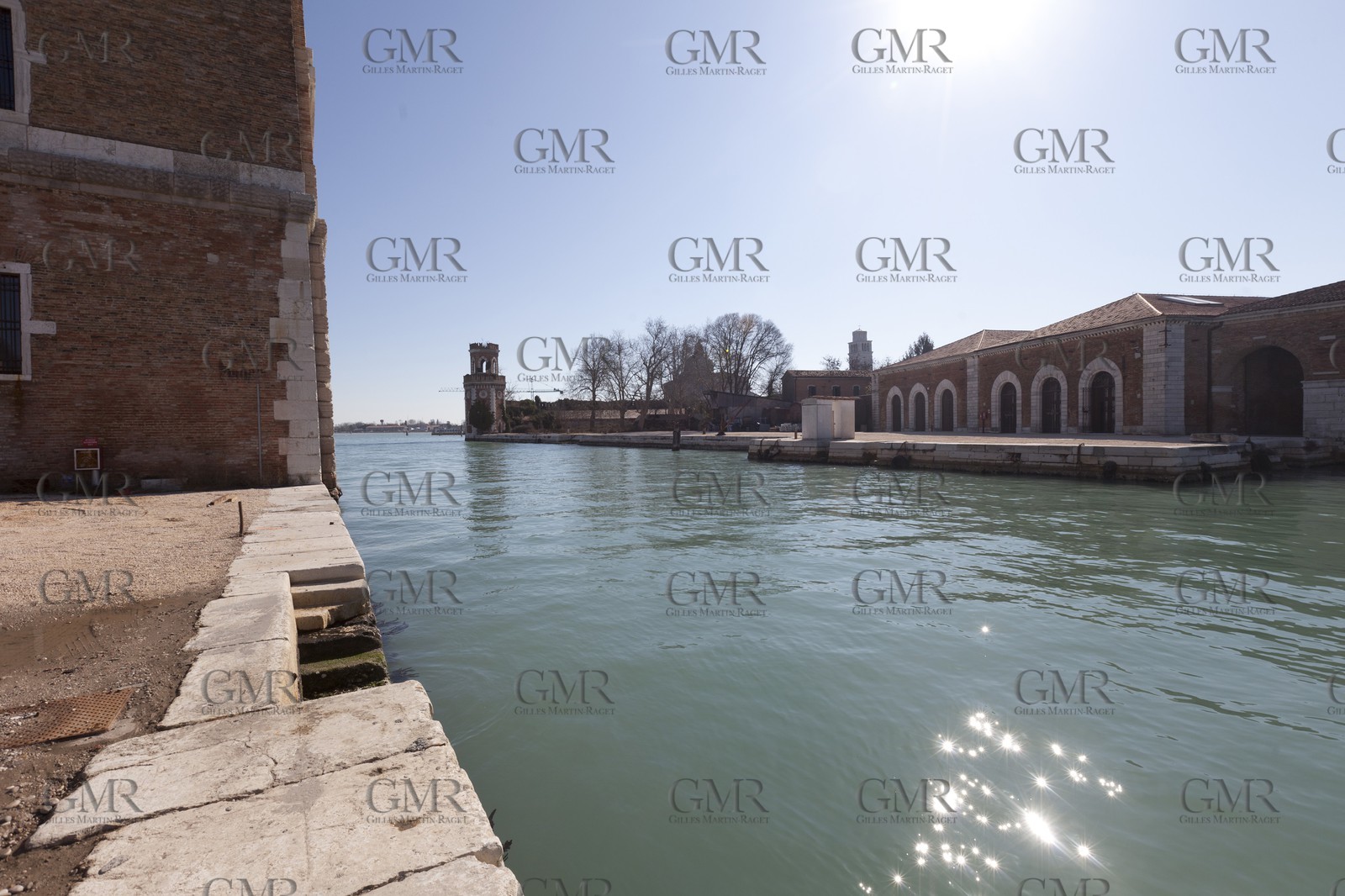 20 02 2012 - Venezia (ITA) - 34th America'sCup - Venezia 2012 America's Cup World Series - The Arsenale where the AC45 moorings, public village, media center and Club 45 will be located