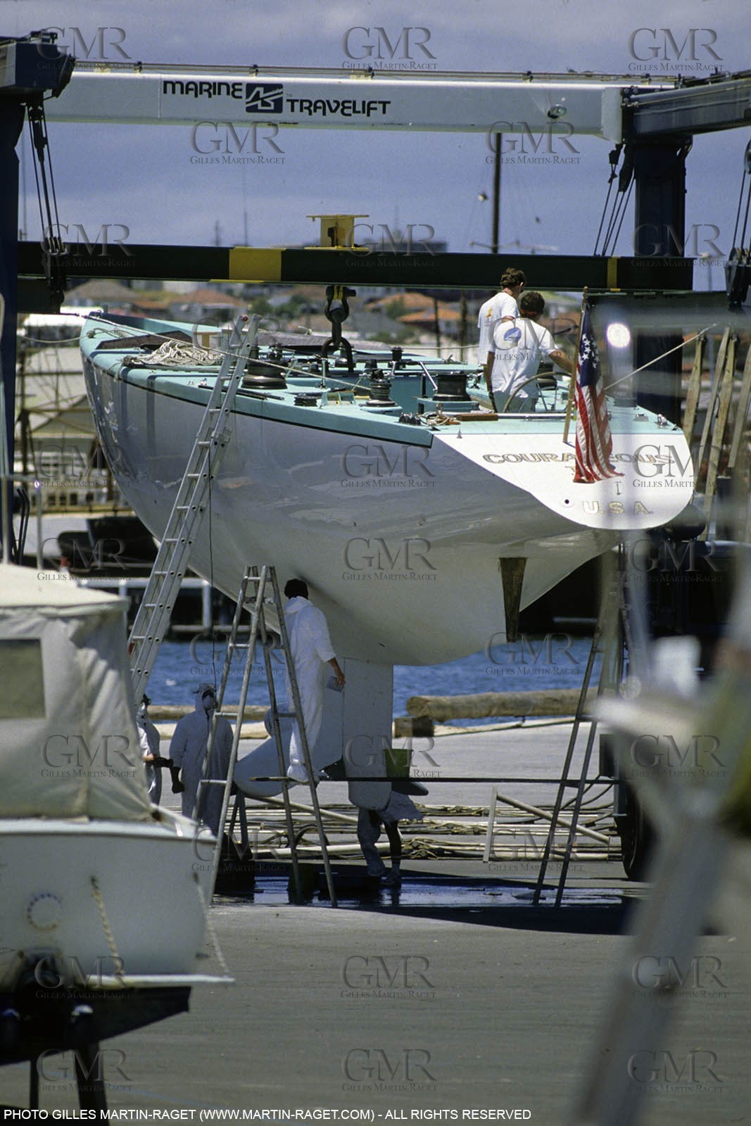 America's Cup, Fremantle 1987, Heart of America, Courageous