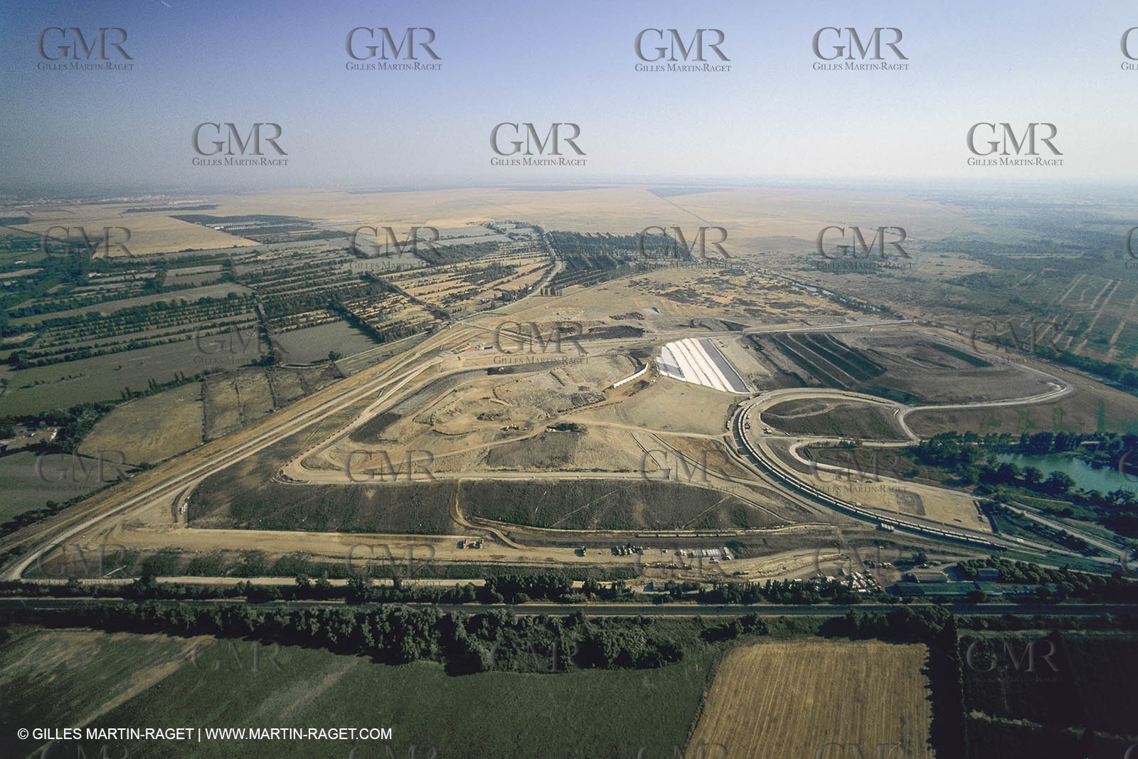 France, Provence, Plaine de la Crau