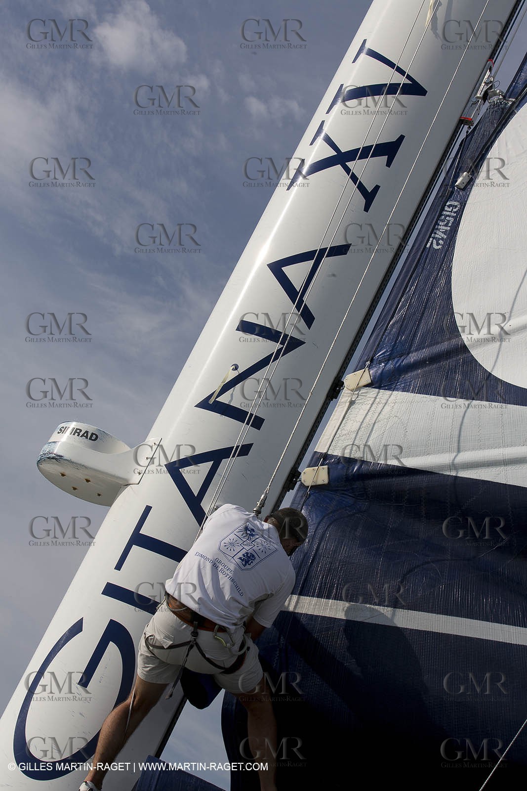 05 07 2012 - New York (USA) - Ocean Krys Race - Speed runs in fornt of NY city