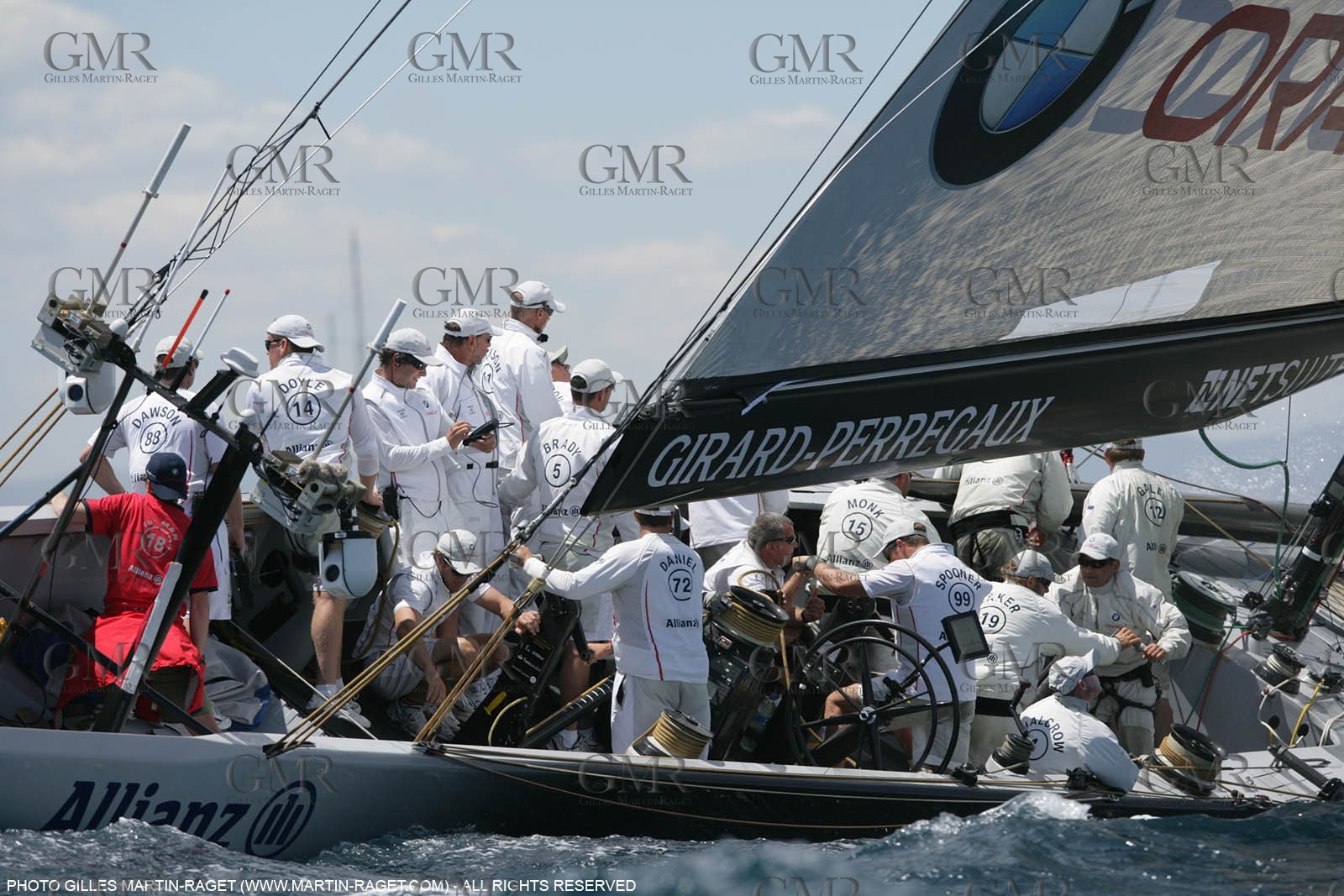 14 05 2007-Valencia (Spain)- 32nd America's Cup - Louis Vuitton Cup - Semi-final - Day 1 - BMW ORACLE racing
