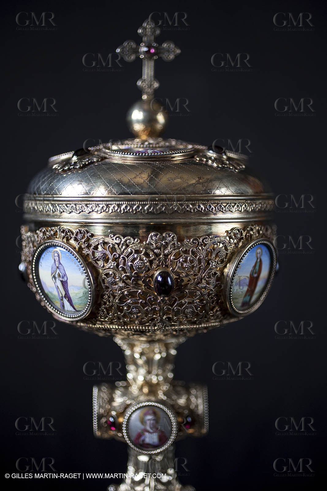 04 02 2013 - Marseille(FRA,13), Notre Dame de la Garde,liturgical silverware