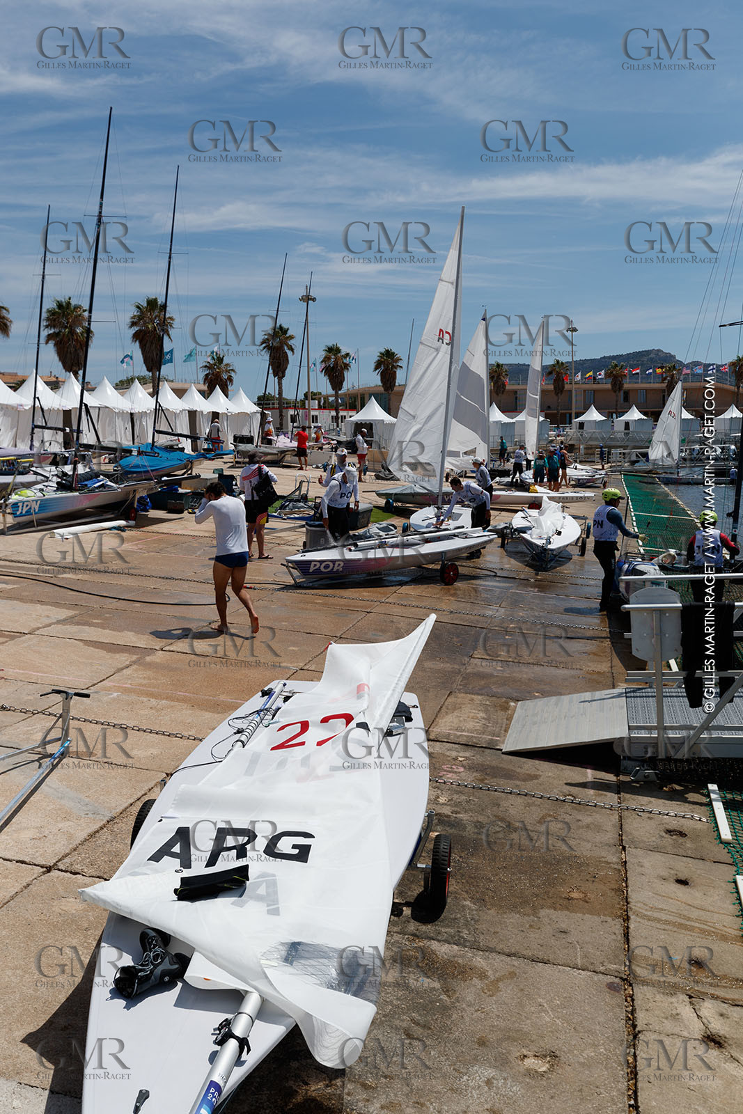 24 07 2024, Marseille (FRA), Paris 2024 Olympic Games, Sailing, Free trainings