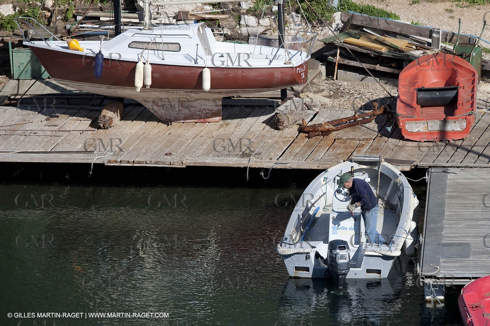 27 03 2010 - Marseille (FRA,13) - Les Calanques - Port Miou